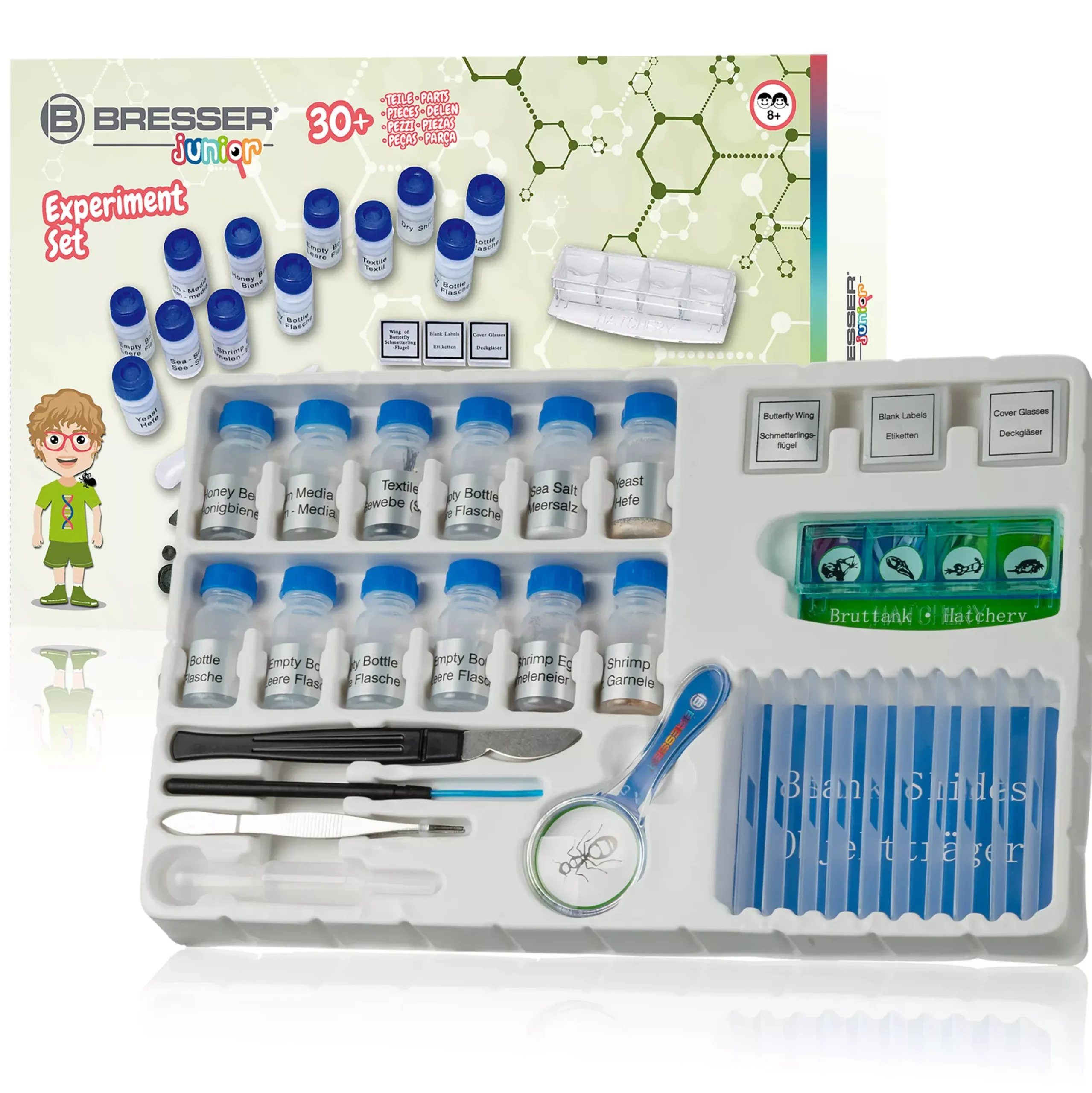 Kinder Bresser Kindermikroskop>JUNIOR Experimentier-Set