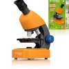 Kinder Bresser Kindermikroskop>JUNIOR Kindermikroskop mit Zoomokular 40x-640x Vergrößerung