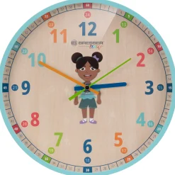 Bresser Lernen & Entdecken|Wanduhren>JUNIOR Kinder-Wanduhr