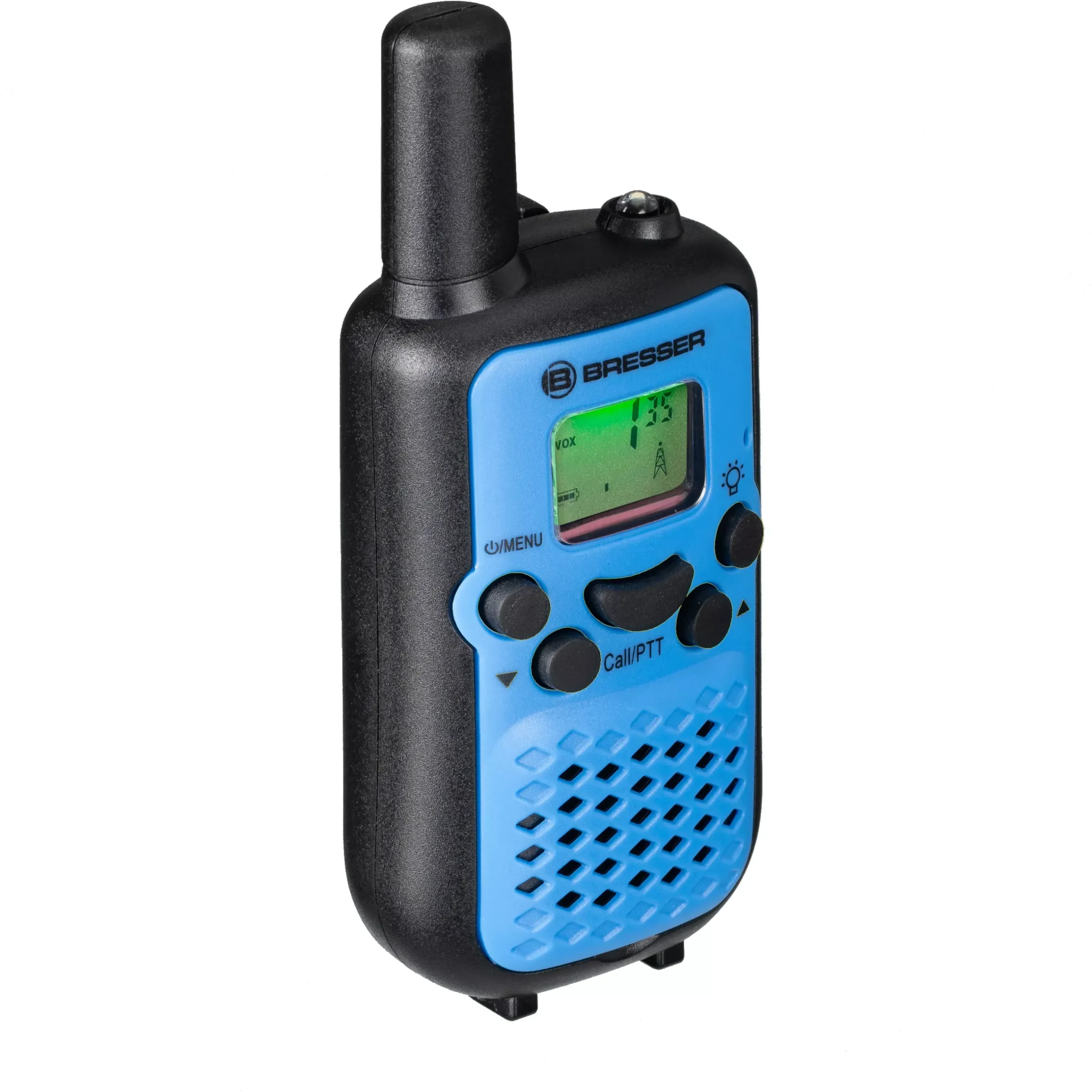 Bresser Lernen & Entdecken>JUNIOR Walkie Talkie 2er-Set mit hoher Reichweite bis zu 6 km und Frei-Hand-Funktion