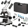 Kinder Bresser Kindermikroskop>JUNIOR 40x-1024x Mikroskop Set mit Hartschalenkoffer