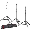 Bresser Lampenstative>Lampenstativset BR-TP240 PRO-1 (3 Stück) inklusive Stativtasche