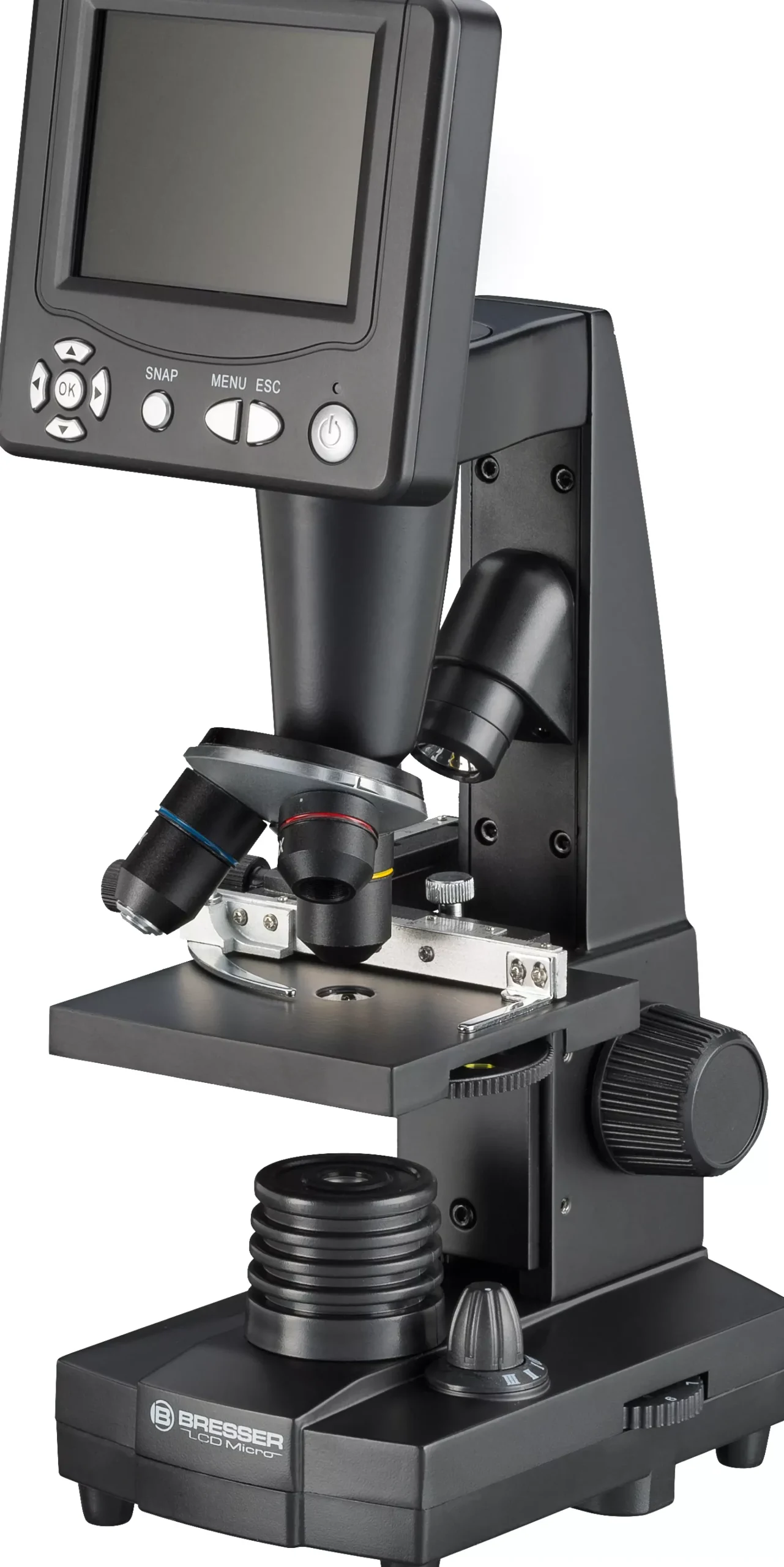 Bresser Durchlichtmikroskope|Auflichtmikroskope>LCD-Schülermikroskop 8.9cm (3.5")