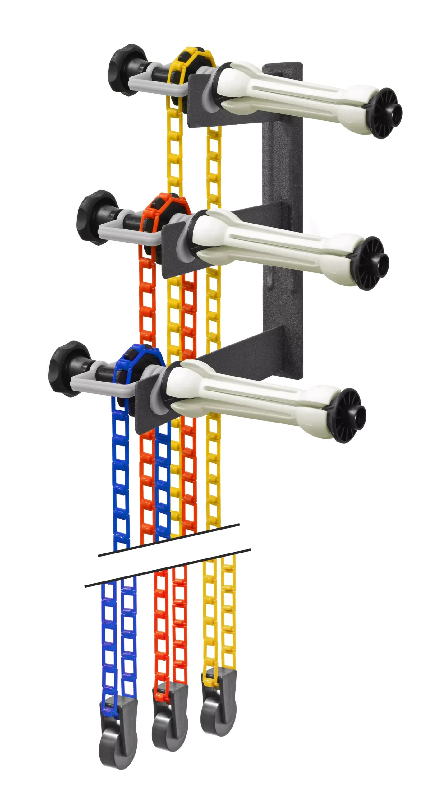 Bresser Hintergrundsysteme>MB-1 Backdrop System für 3 Hintergründe zur Wand- oder Deckenmontage