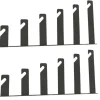 Bresser Hintergrundsysteme>MB-19 Wandhalterungen für 6 Hintergrundrollen
