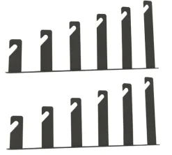 Bresser Hintergrundsysteme>MB-19 Wandhalterungen für 6 Hintergrundrollen