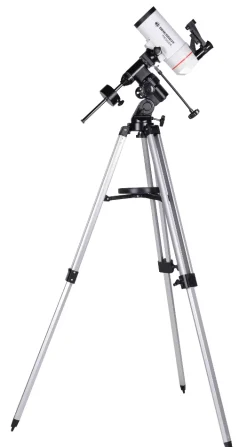 Bresser Teleskope Für Planeten|Teleskope Für Einsteiger>Messier MC-90/1250 EQ3 Maksutov-Cassegrain Teleskop mit Smartphone-Adapter & Sonnenfilter
