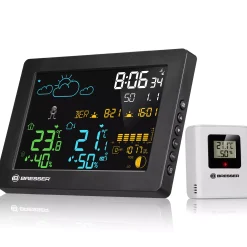 Bresser Wetterstationen Mit Thermo-/Hygro-Außensensor|Raumklimamessgeräte>MeteoTemp Baro HZ Farbwetterstation
