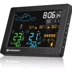 Bresser Wetterstationen Mit Thermo-/Hygro-Außensensor|Raumklimamessgeräte>MeteoTemp Baro HZ Farbwetterstation
