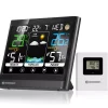 Bresser Wetterstationen Mit Thermo-/Hygro-Außensensor|Raumklimamessgeräte>MeteoTemp BF Wetterstation mit Touch-Display