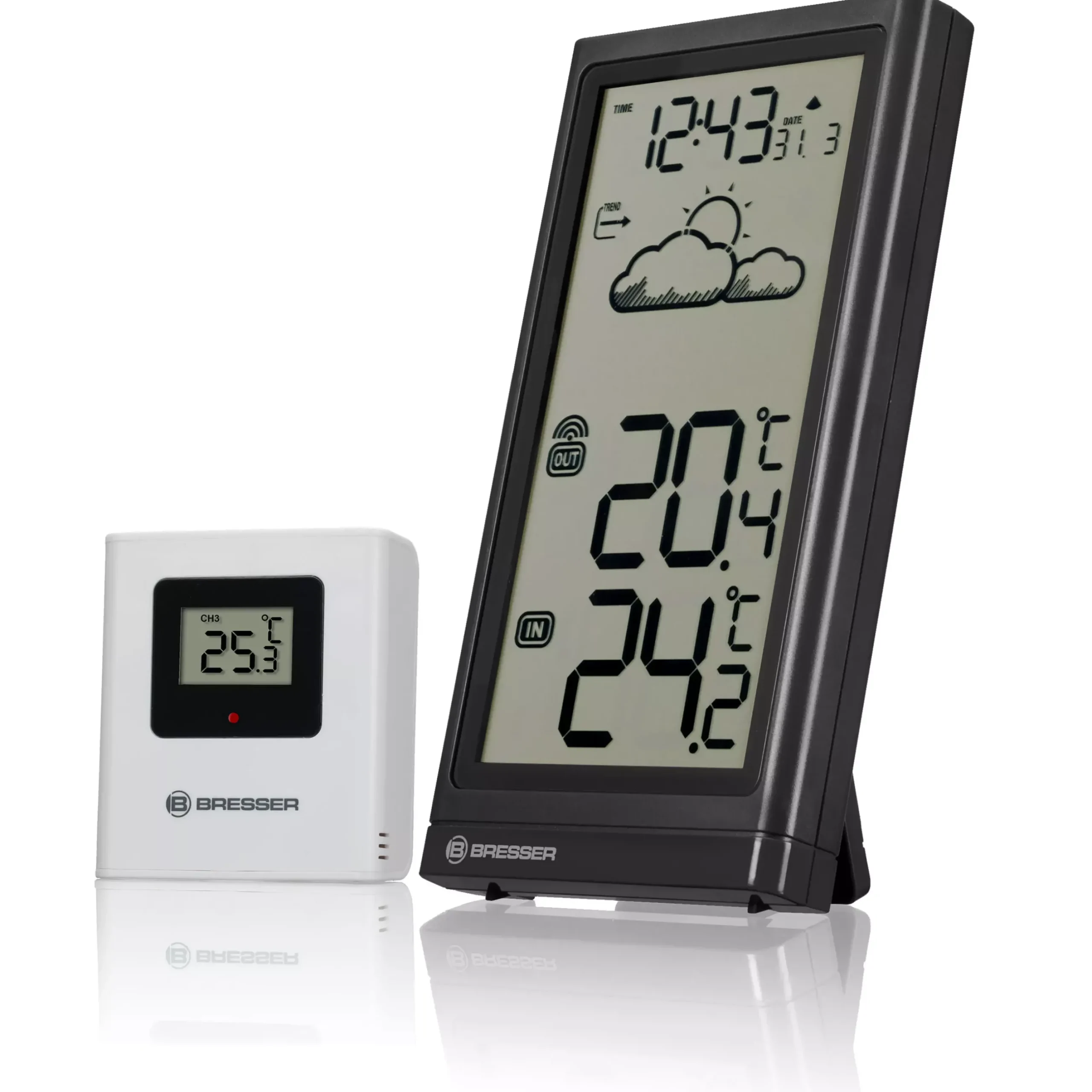 Bresser Wetterstationen Mit Thermo-/Hygro-Außensensor>Meteo Temp Wetterstation