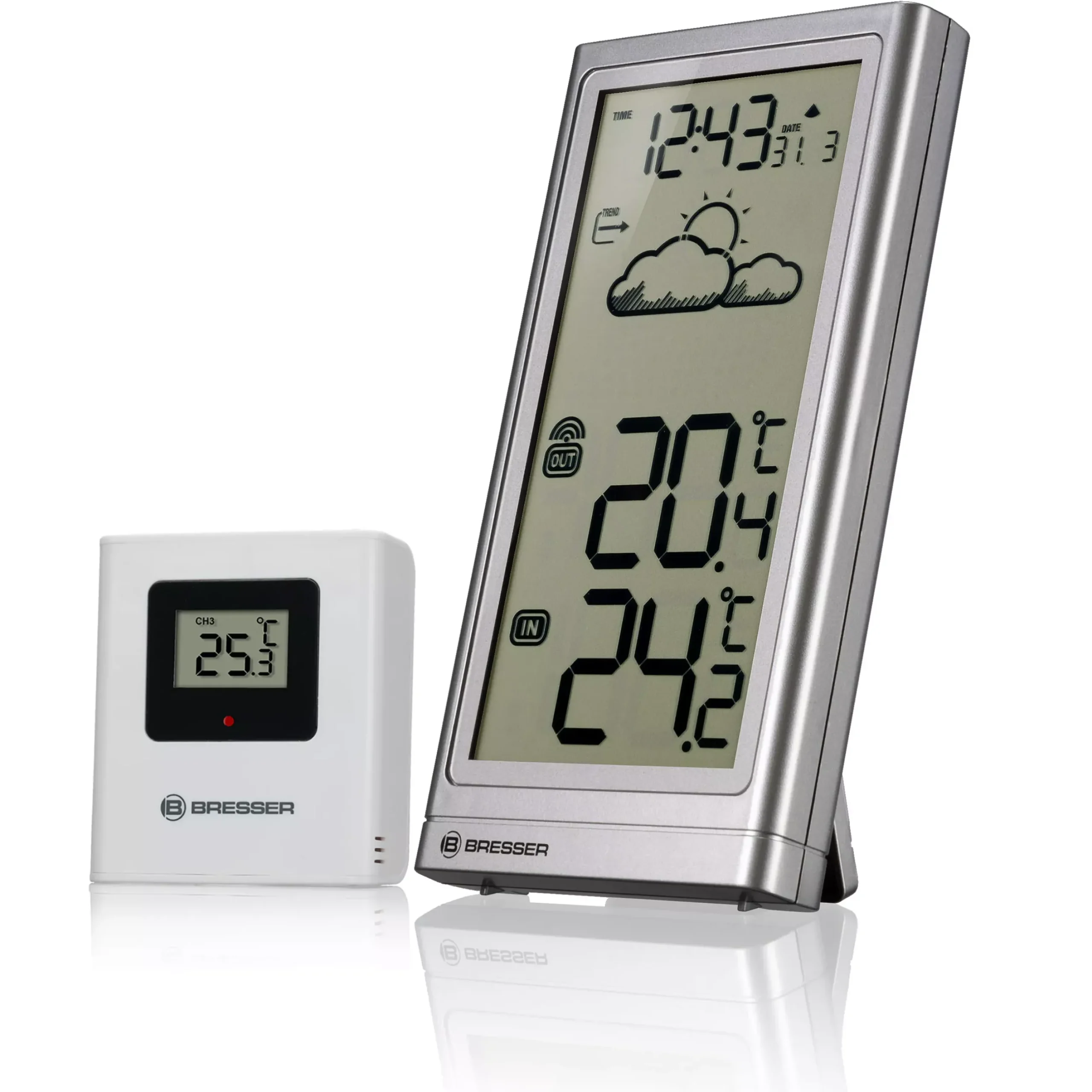 Bresser Wetterstationen Mit Thermo-/Hygro-Außensensor>Meteo Temp Wetterstation