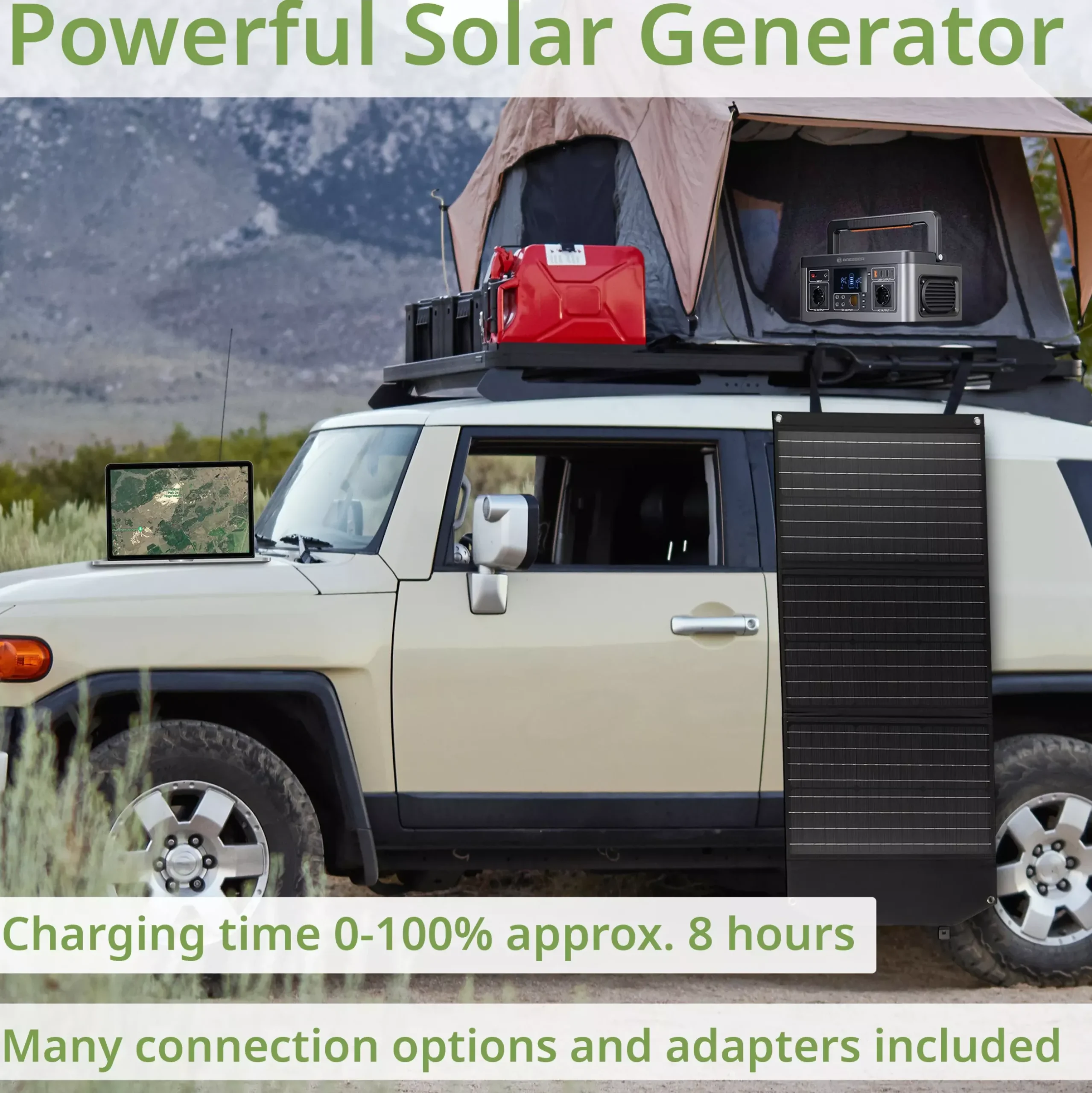 Bresser Mobile Stromversorgung|Stromversorgung>Mobile Power Station tragbarer Stromspeicher 500 Watt