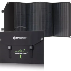 Bresser Mobile Stromversorgung|Stromversorgung>Mobiles Solar-Ladegerät 120 Watt mit USB- u. DC-Anschluss