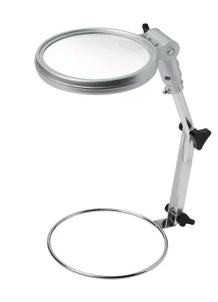 Bresser Lupen>Nählupe 2x/4x mit LED Beleuchtung, Durchmesser 120 mm