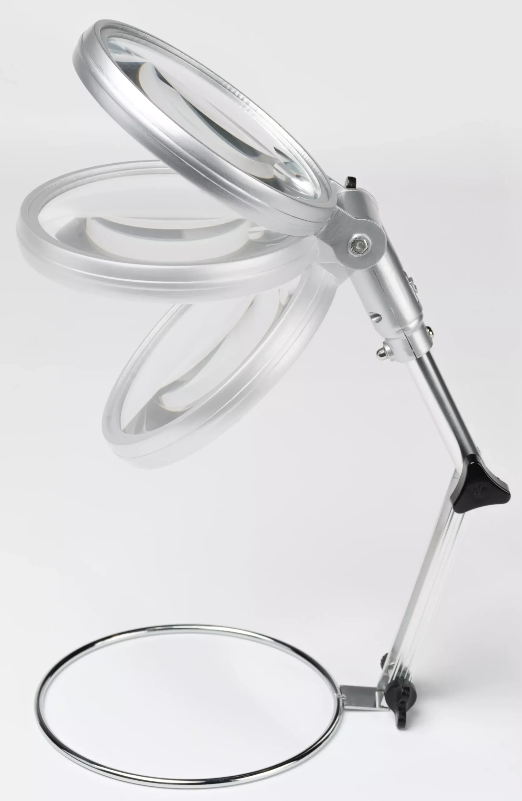 Bresser Lupen>Nählupe 2x/4x mit LED Beleuchtung, Durchmesser 120 mm