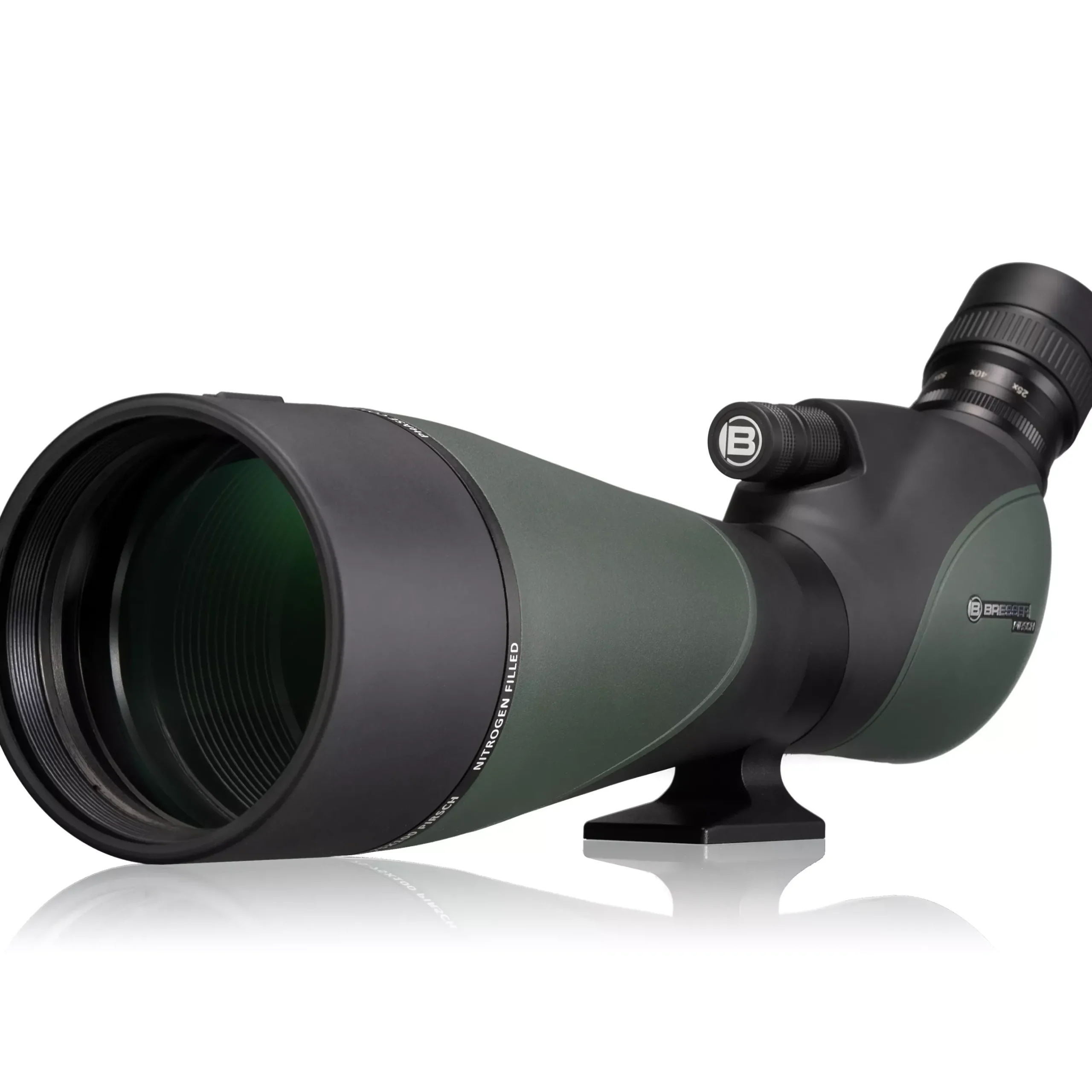 Bresser Vogel- & Naturbeobachtung|Digiscoping>Pirsch 25-75x100 Spektiv Gen. II mit DeLuxe 10:1 Fokus