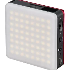 Bresser Led Flächenleuchten>Pocket LED 5W Bi-Color Dauerlicht für den mobilen Einsatz und Smartphone-Fotografie