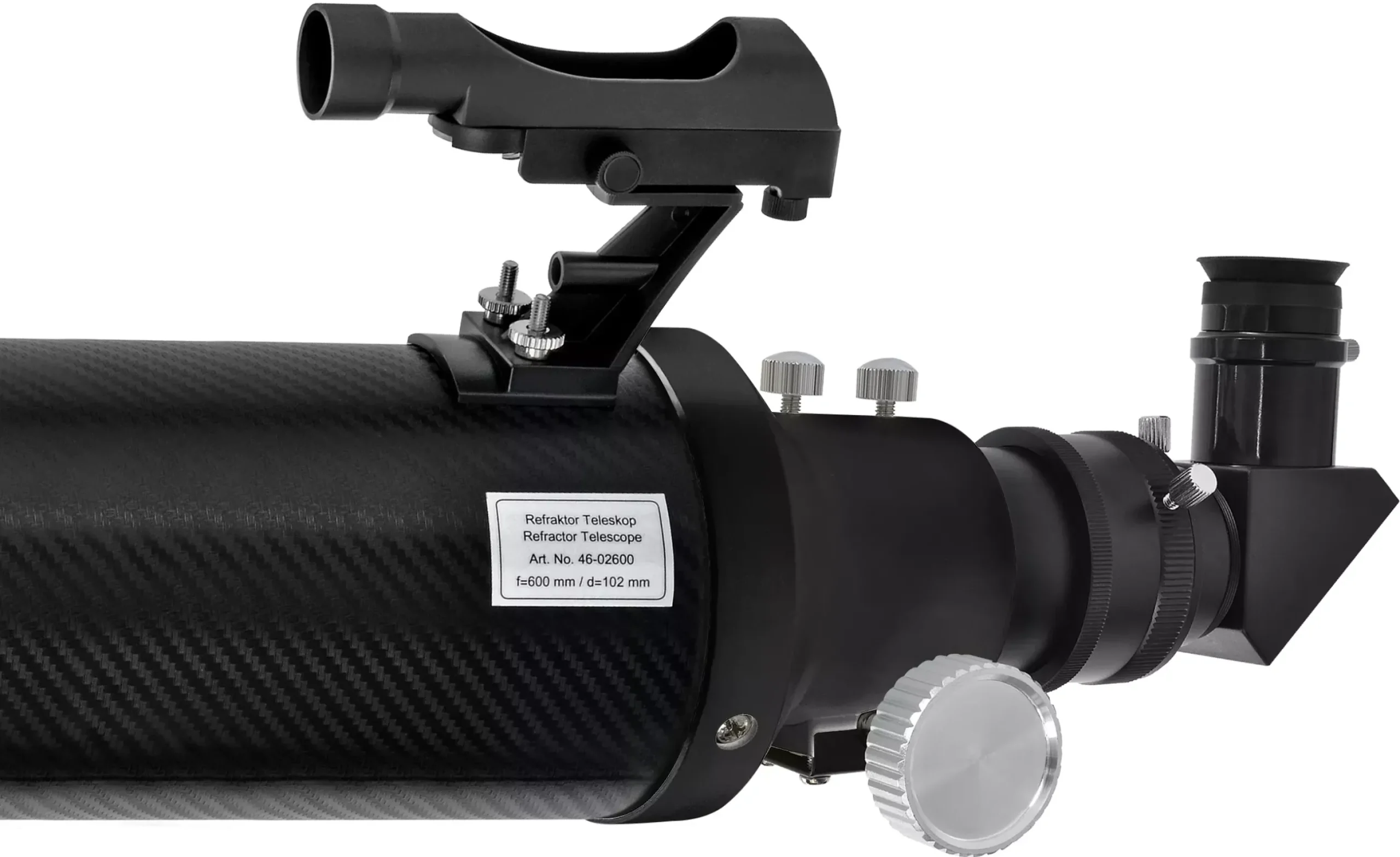 Bresser Teleskope Mit Sonnenfilter|Teleskope Für Deep-Sky>Polaris-II 102/600 EQ3 Linsenteleskop mit Smartphone-Adapter & Sonnenfilter