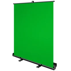 Bresser Greenscreenhintergünde|Roll-Up Hintergrund>portabler Roll-up Greenscreen 147x190cm