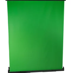 Bresser Greenscreenhintergünde|Roll-Up Hintergrund>portabler Roll-up Greenscreen 147x190cm