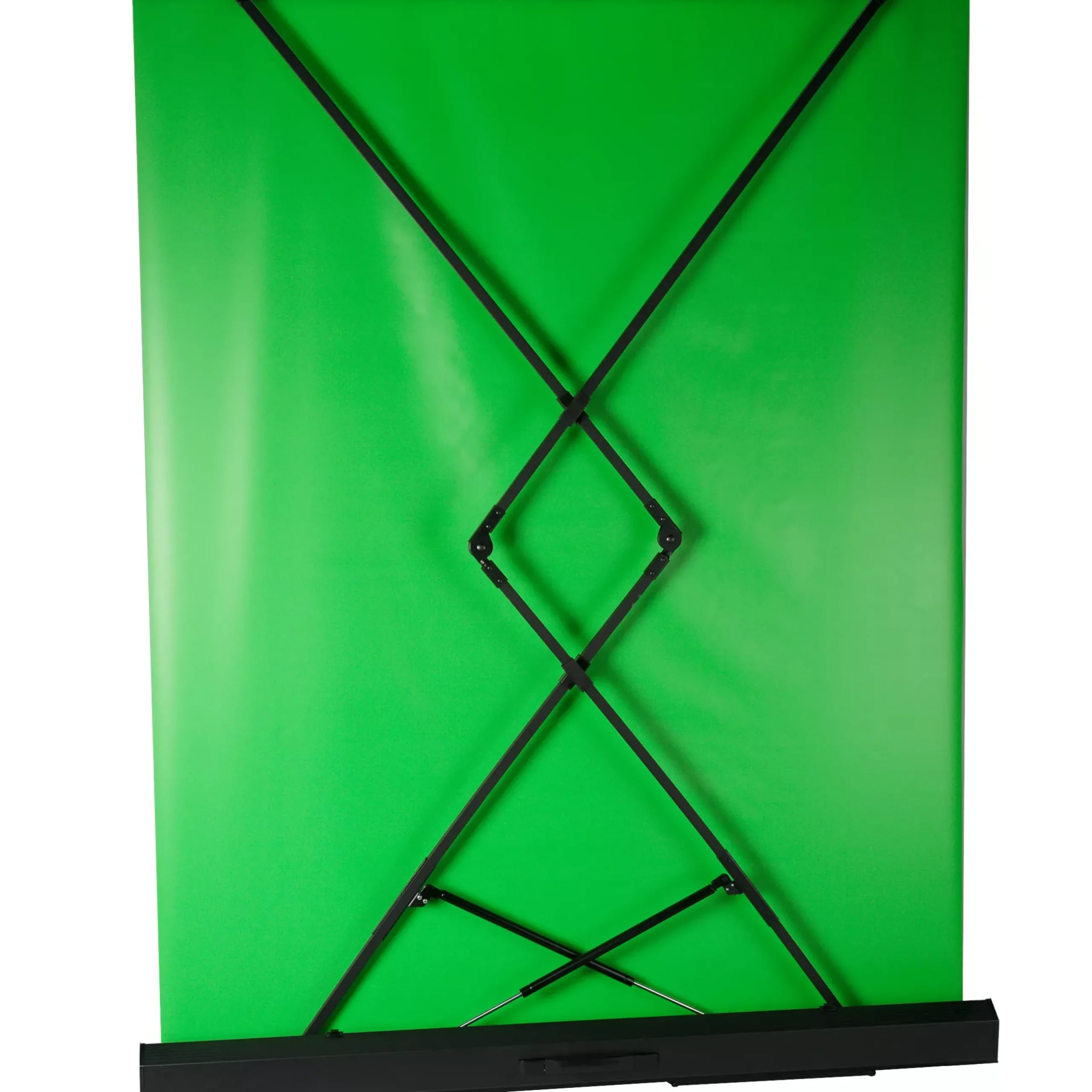Bresser Greenscreenhintergünde|Roll-Up Hintergrund>portabler Roll-up Greenscreen 147x190cm