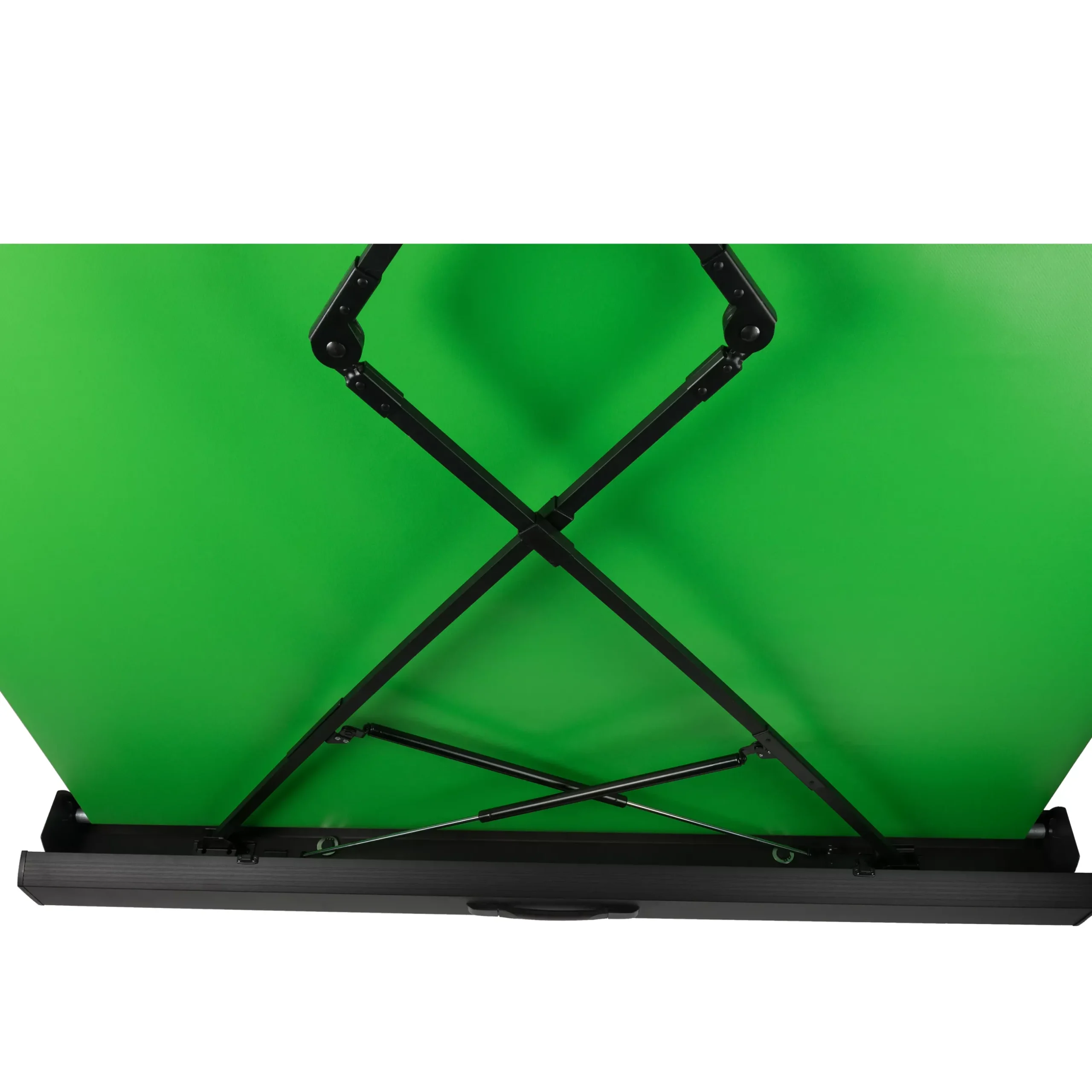 Bresser Greenscreenhintergünde|Roll-Up Hintergrund>portabler Roll-up Greenscreen 147x190cm