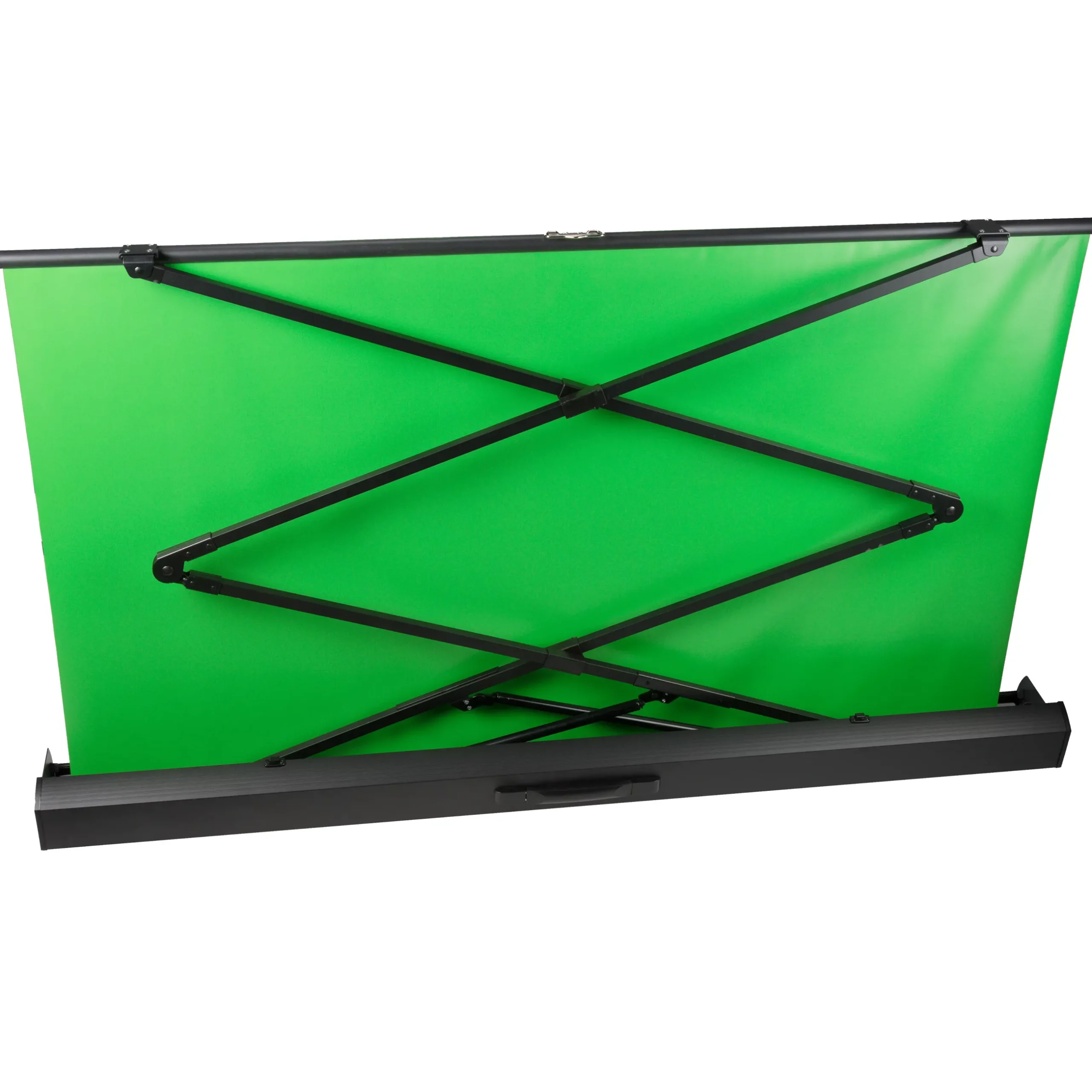 Bresser Greenscreenhintergünde|Roll-Up Hintergrund>portabler Roll-up Greenscreen 147x190cm