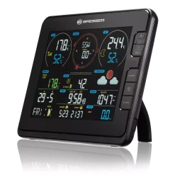 Bresser Raumklimamessgeräte|Wetterstationen Mit 7-In-1-Außensensor>Profi-WLAN-Wetterstation 7-in-1 mit 2 Basisstationen, Lichtintensität- und UV-Messung