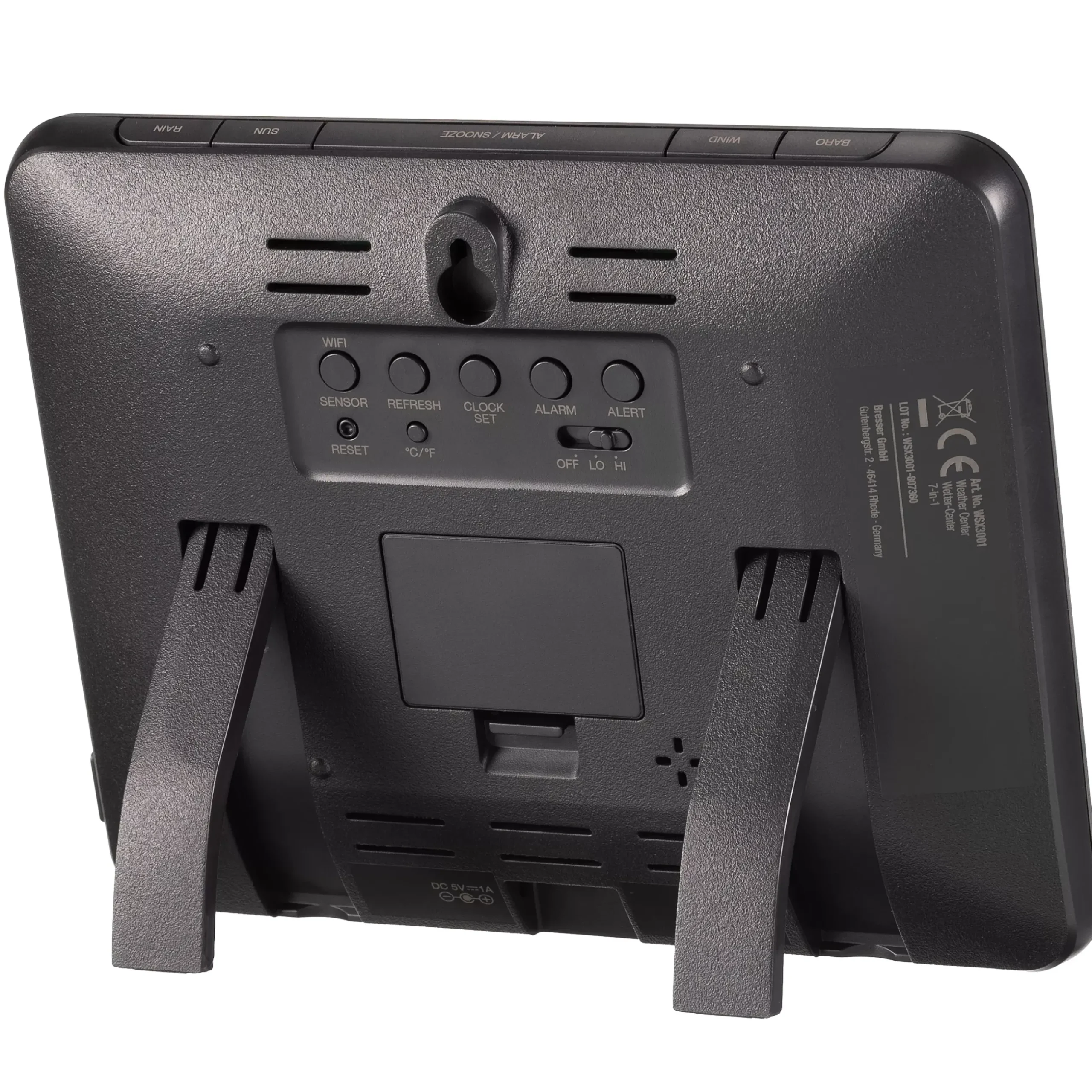 Bresser Raumklimamessgeräte|Wetterstationen Mit 7-In-1-Außensensor>Profi-WLAN-Wetterstation 7-in-1 mit 2 Basisstationen, Lichtintensität- und UV-Messung