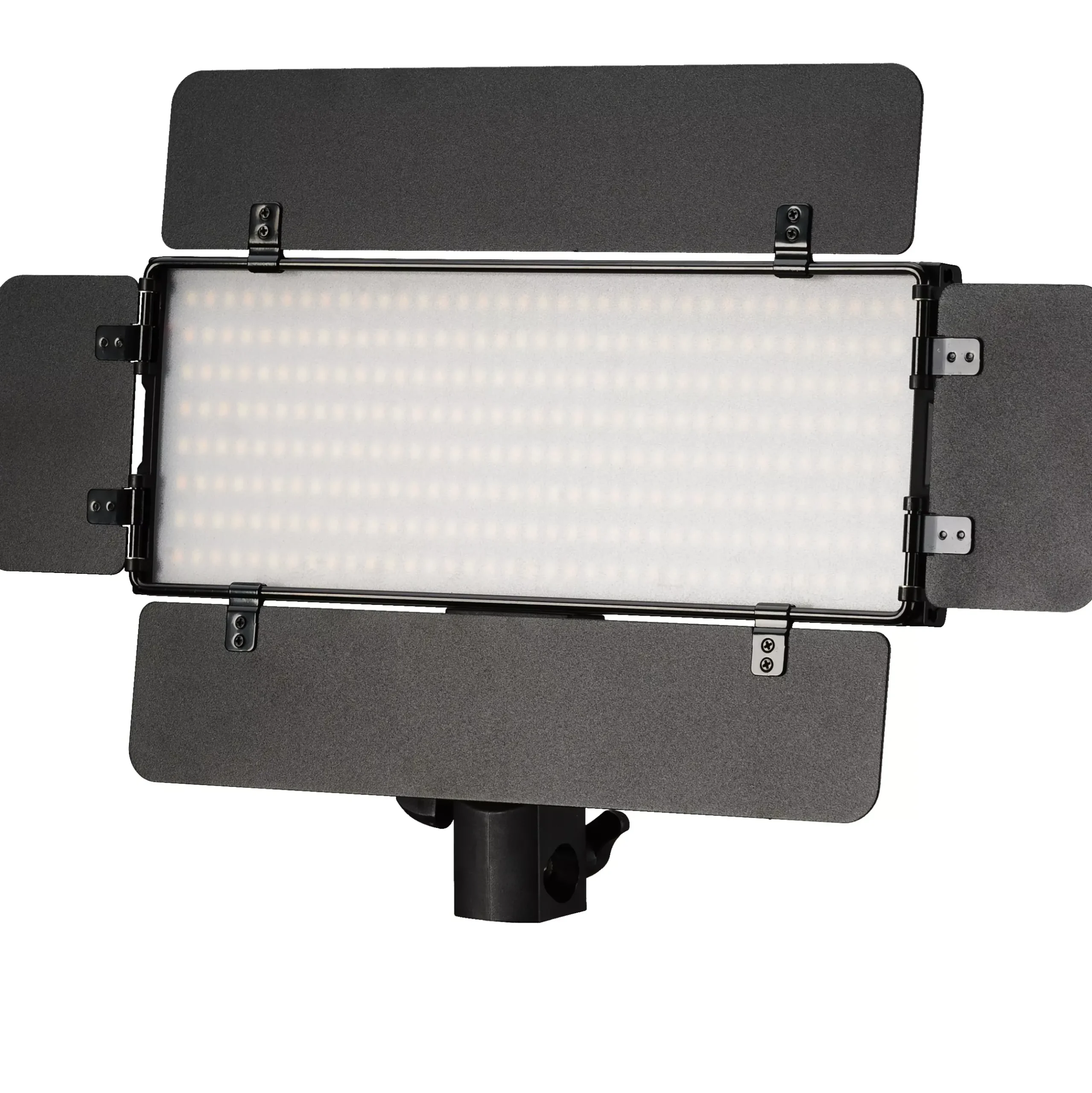 Bresser Lichtstäbe Und Mini-Leds|Led Flächenleuchten>PT 30B-II LED Bi-Color Videoleuchten-Set mit Lichtklappen, Akkus, Netzteil, Fernbedienung und Tasche