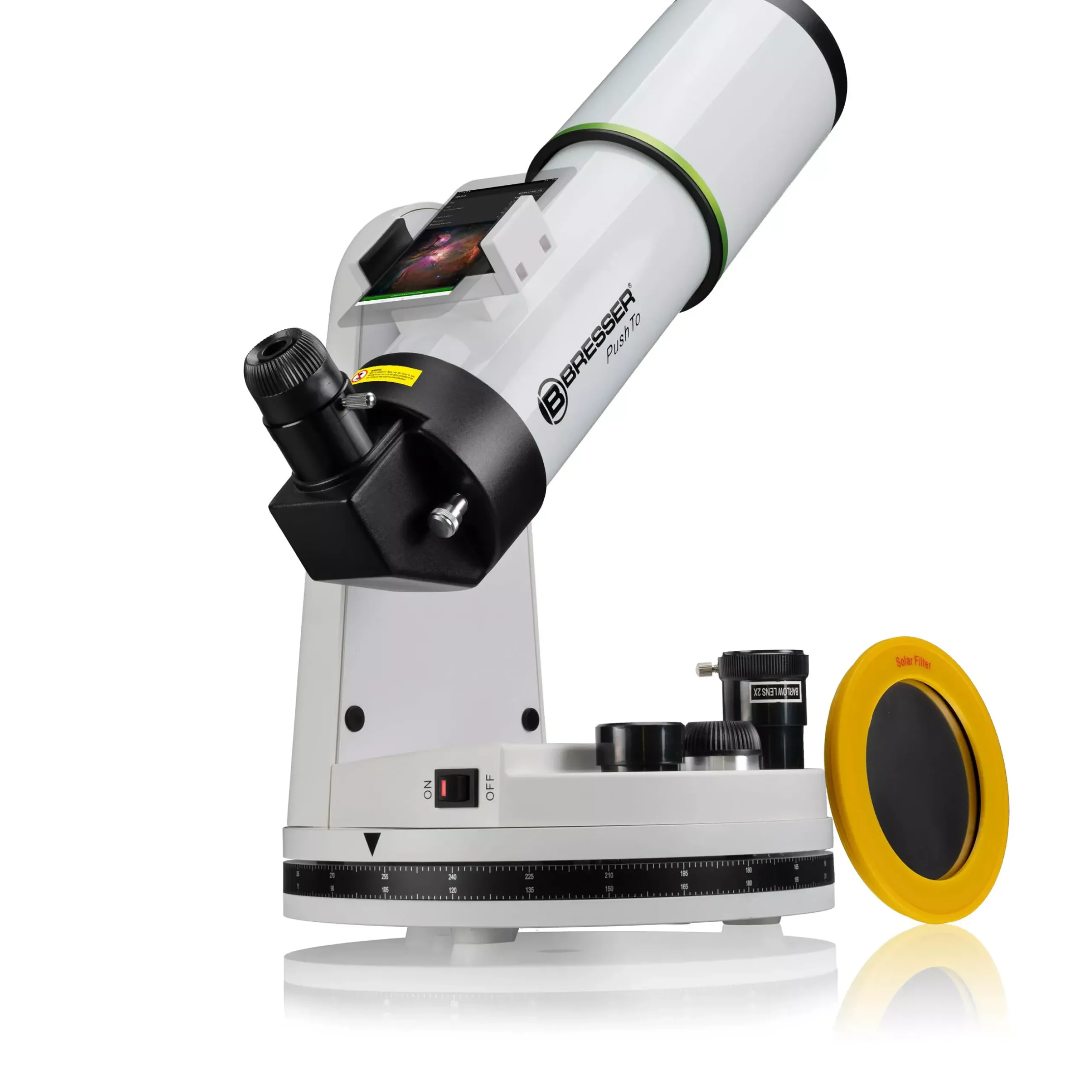 Bresser Teleskope Mit Sonnenfilter|Teleskope Für Deep-Sky>PushTo AR-80/400 Smart-Teleskop mit Stativ