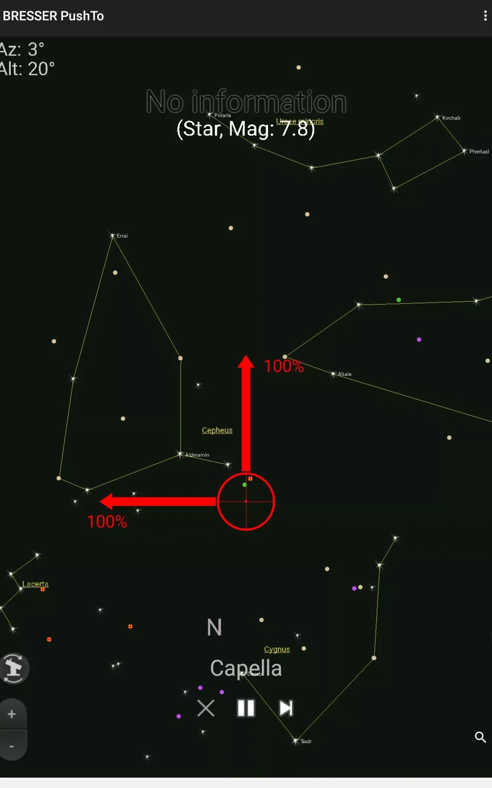 Bresser Teleskope Mit Sonnenfilter|Teleskope Für Deep-Sky>PushTo AR-80/400 Smart-Teleskop mit Stativ