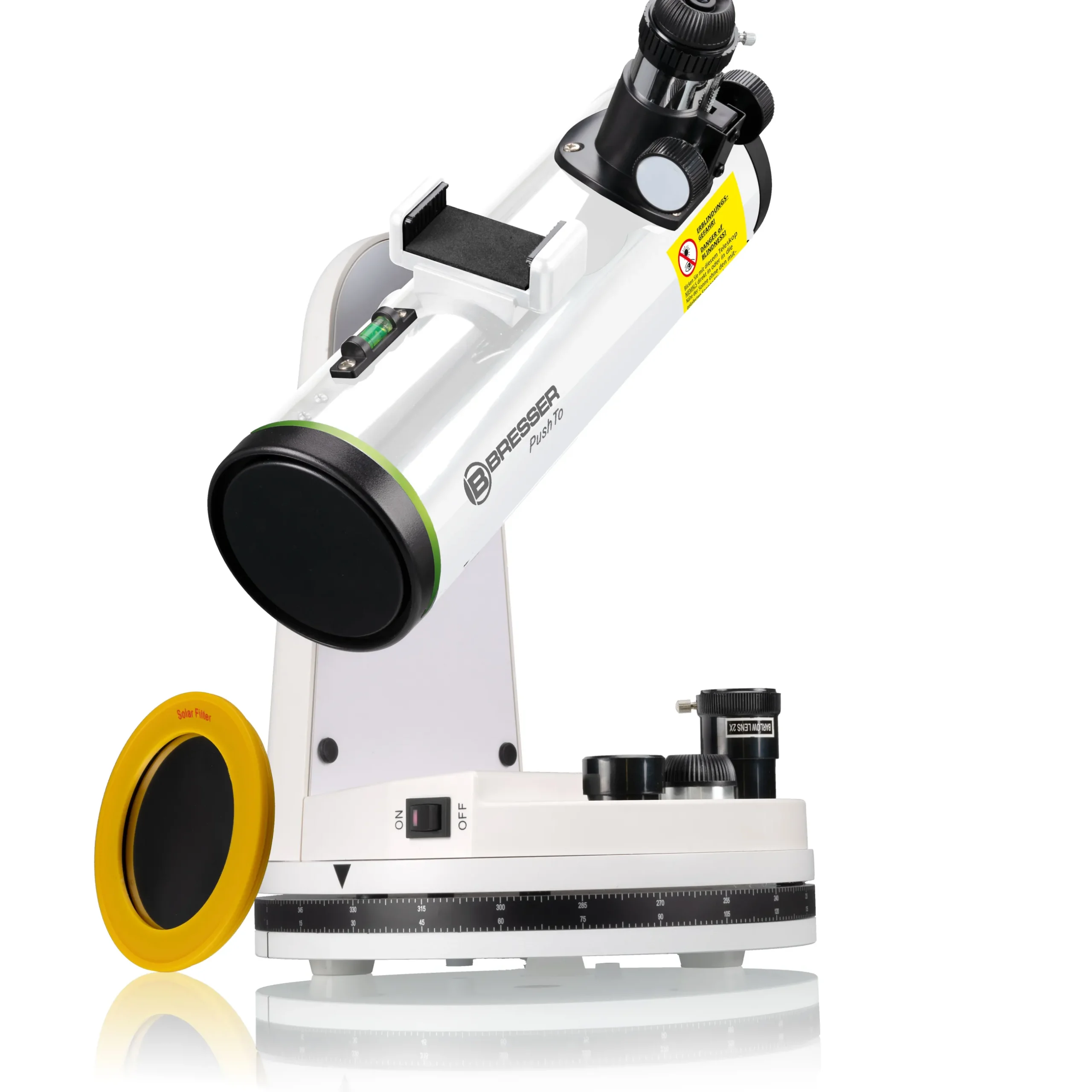 Bresser Teleskope Mit Sonnenfilter|Teleskope Für Deep-Sky>PushTo NT-76/350 Smart-Teleskop