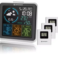 Bresser Wetterstationen Mit Thermo-/Hygro-Außensensor>Quadro Individio Wetterstation