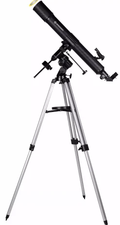 Bresser Teleskope Für Planeten|Teleskope Für Einsteiger>Quasar 80/900 EQ3 Linsenteleskop mit Smartphone-Adapter & Sonnenfilter