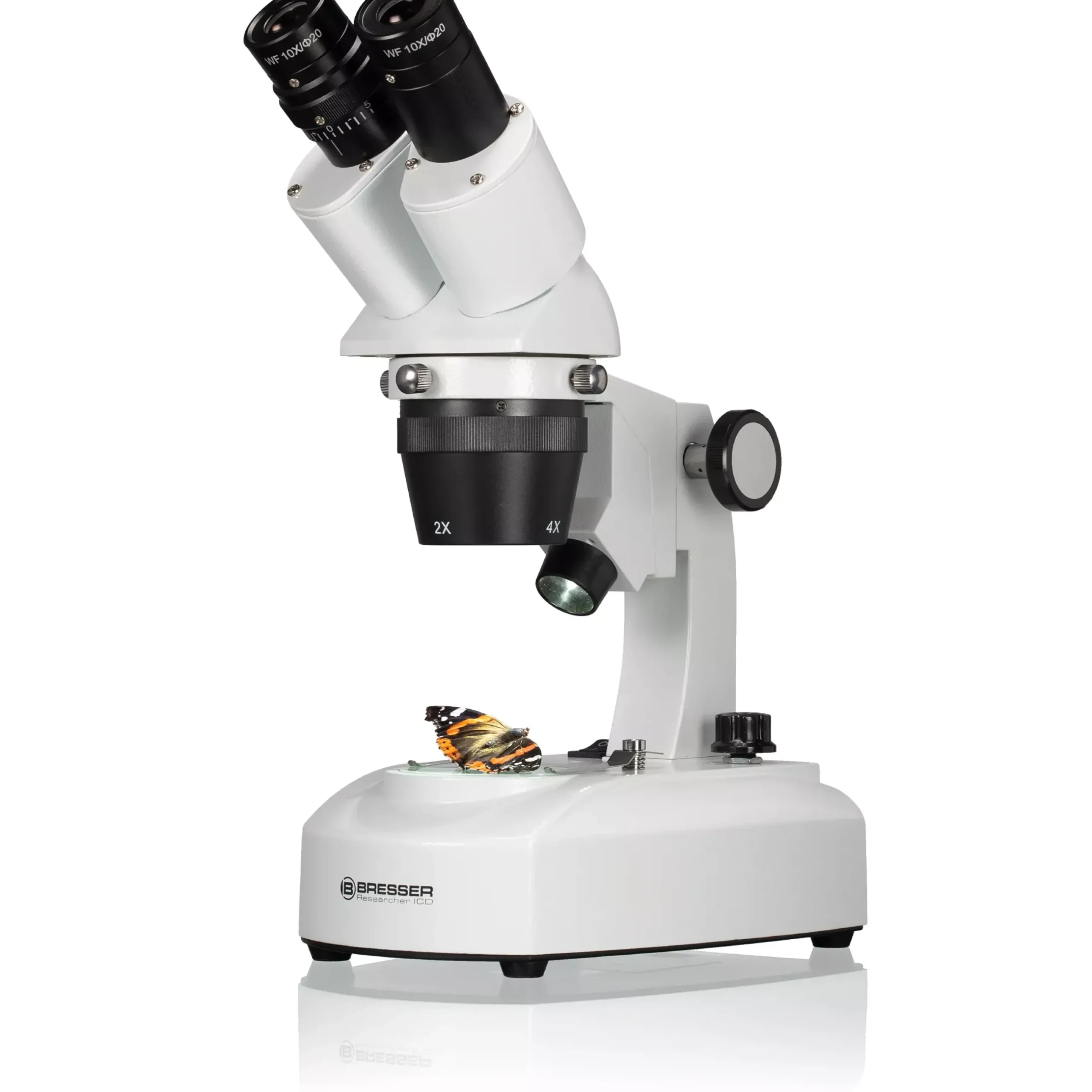 Bresser Durchlichtmikroskope|Auflichtmikroskope>Researcher ICD LED 20x-80x Stereomikroskop