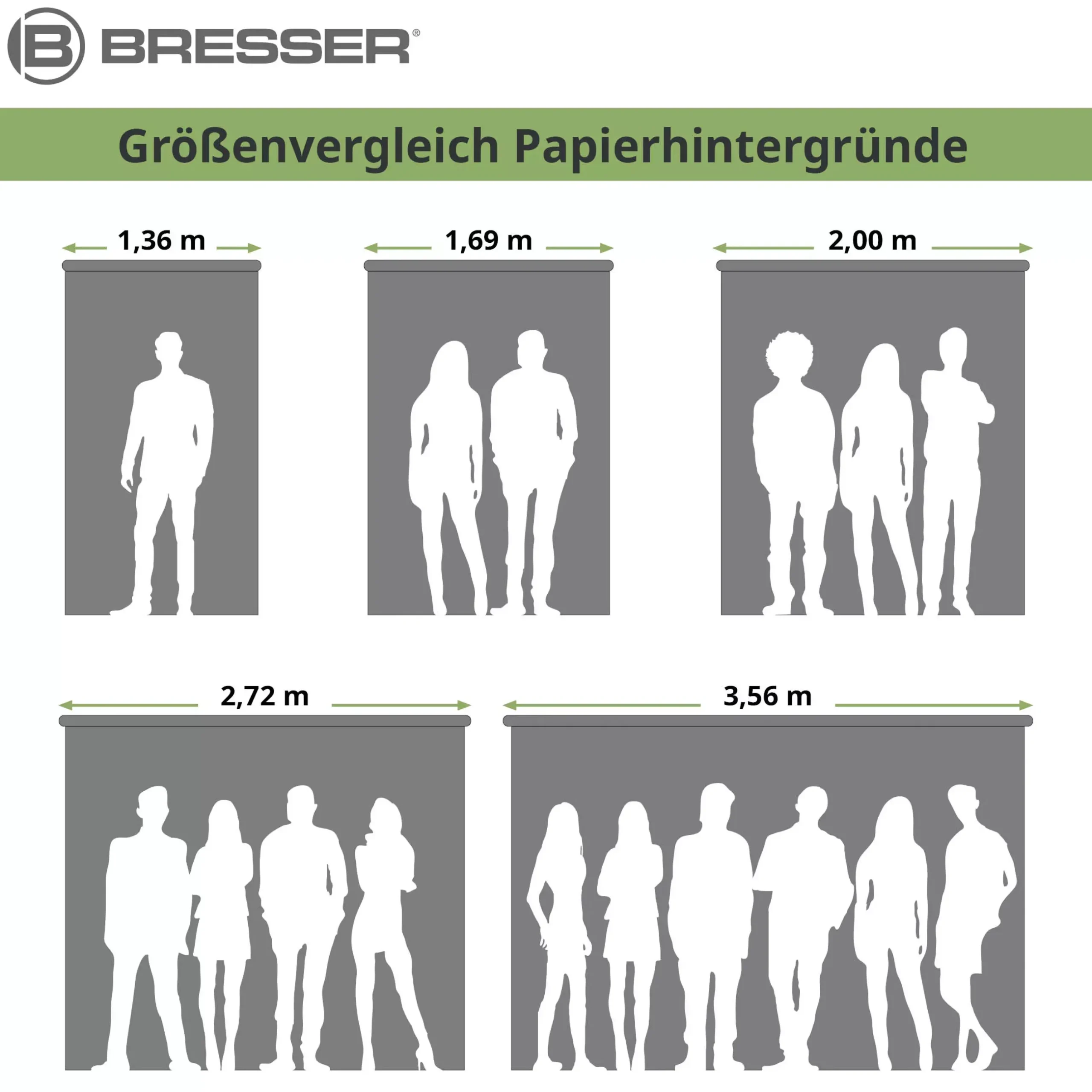 Bresser Papierhintergründe>SBP15 Papierhintergrundrolle 2,72 x 11m Beige