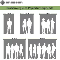 Bresser Papierhintergründe>SBP01 Papierhintergrundrolle 3,56 x 15m Arktisch Weiß