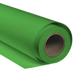 Bresser Papierhintergründe|Greenscreenhintergünde>SBP10 Papierhintergrundrolle 2,00 x 11m Greenscreen/ Chromakey Grün