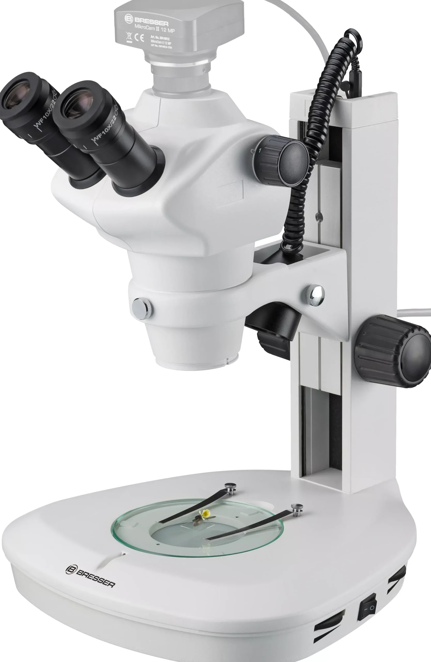 Bresser Durchlichtmikroskope|Auflichtmikroskope>Science ETD-201 8-50x Trino Zoom-Stereomikroskop (30)