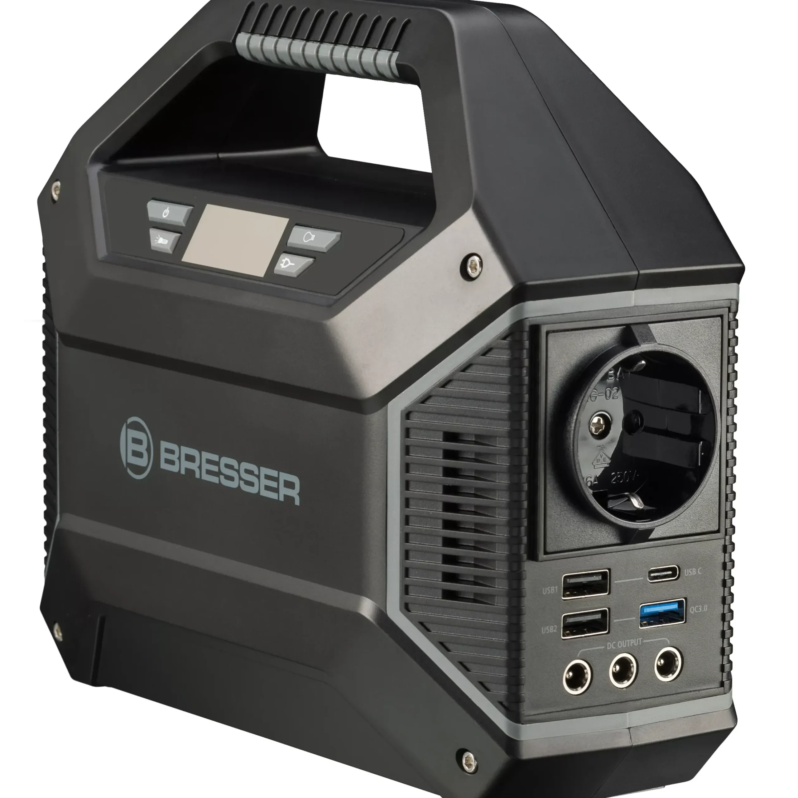 Bresser Mobile Stromversorgung|Stromversorgung>Set Mobile Power-Station 100 W + Solar-Panel 40 W