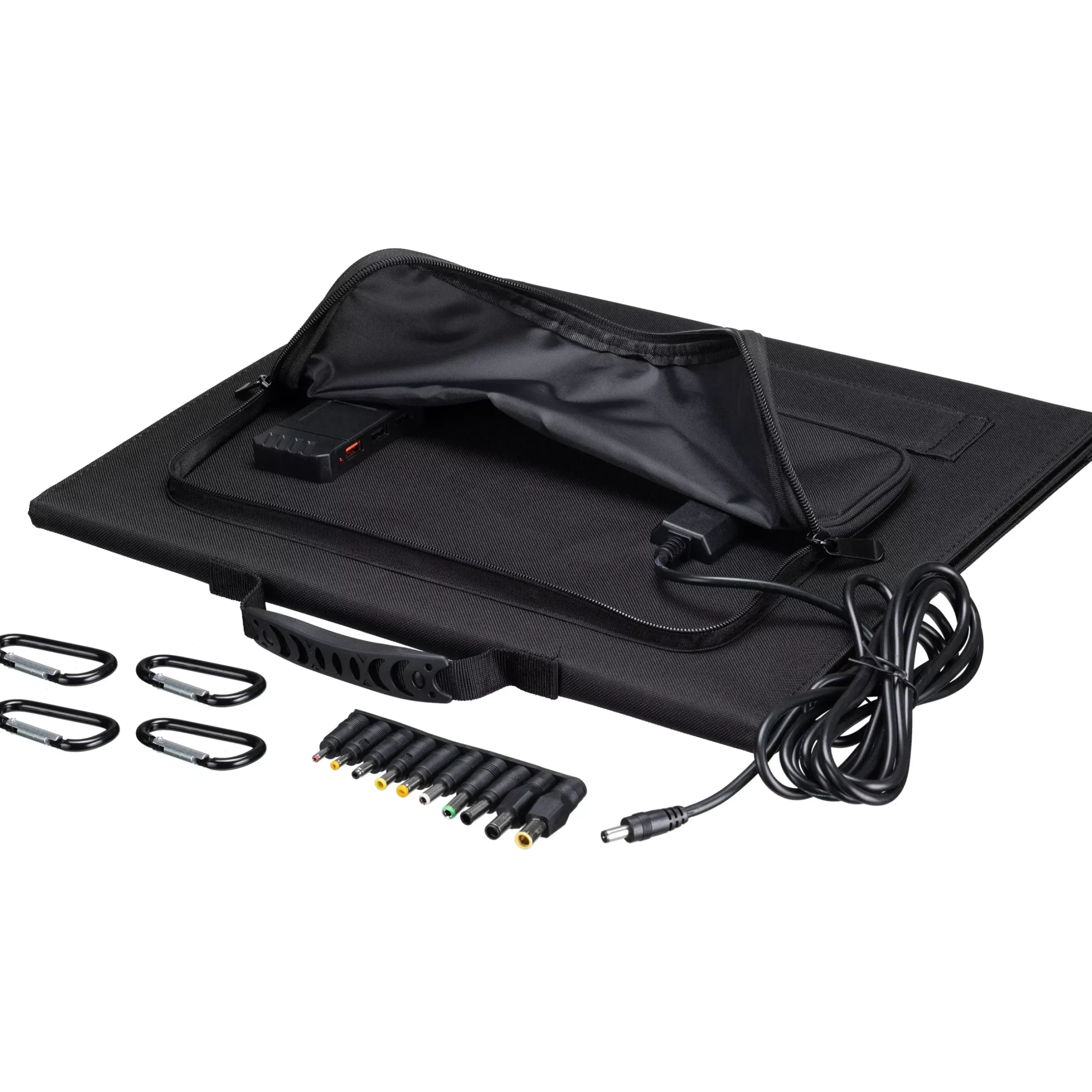 Bresser Mobile Stromversorgung|Stromversorgung>Set Mobile Power-Station 100 W + Solar-Panel 40 W