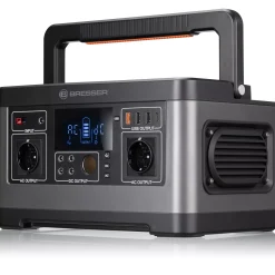 Bresser Mobile Stromversorgung|Stromversorgung>Set Mobile Power-Station 500 W + Solar-Ladegerät 60 W