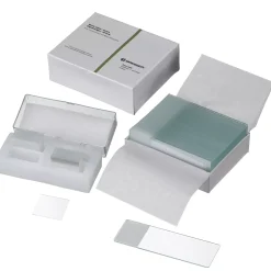 Bresser Objektträger & Deckgläser>Set Objektträger / Deckgläser 50/100 gebrauchsfertig, mit Boro 3.3 Deckgläsern