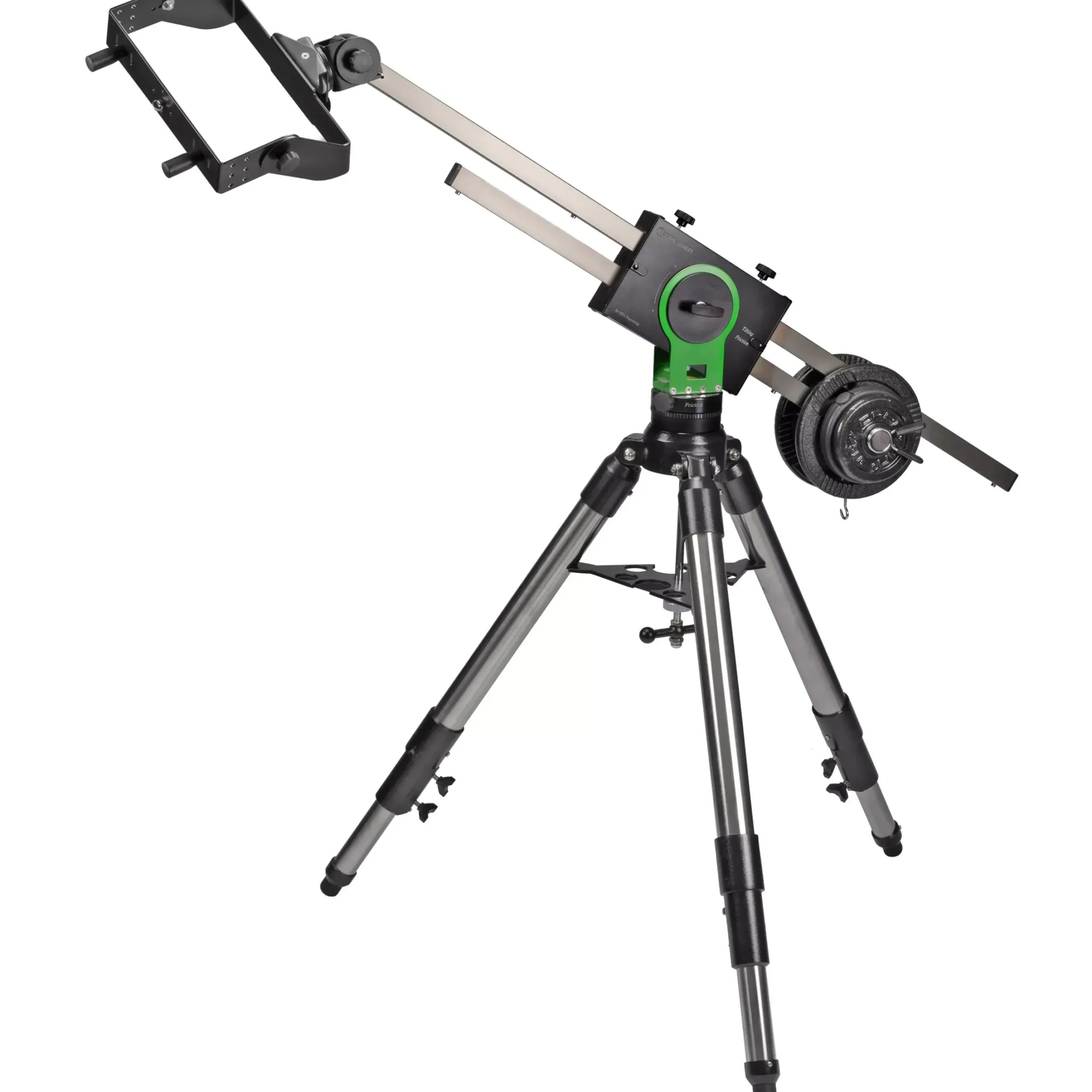 Bresser Montierungen>Slider Fernglas-Montierung mit Stativ