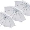 Bresser Schirme>SM-02 Durchlichtschirm weiß 84 cm - 3er Set