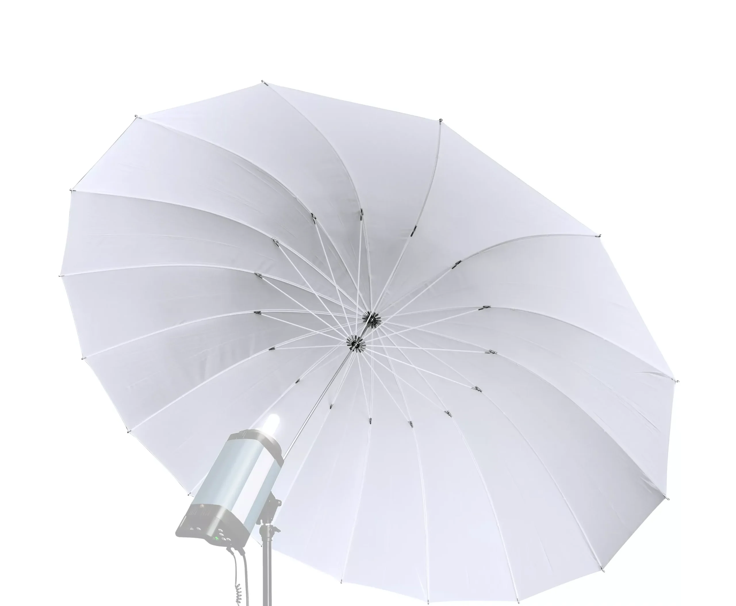 Bresser Schirme>SM-08 Jumbo Durchlichtschirm weiß 162 cm