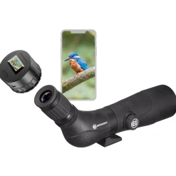 Bresser Vogel- & Naturbeobachtung>Spektar 15-45x60 Spektiv inkl. WLAN-Okularkamera mit Display