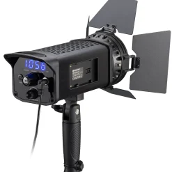 Bresser Led Studiolampen>SP-60 LED Fresnel Studiolampe 60W mit Fernbedienung
